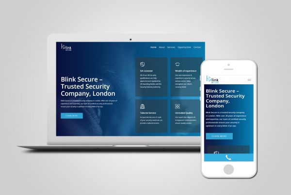 security company web design