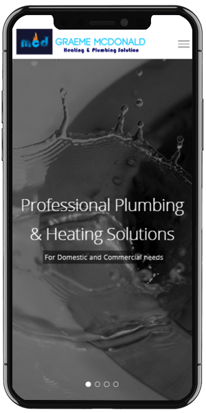 plumber web design Mobile