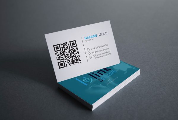 Security Company Business Card